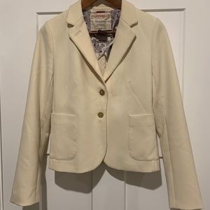 Anthropologie - Cartonnier blazer - cream